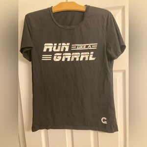 RUN LIKE A GRRRL tee